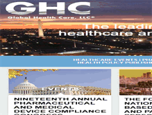 Tablet Screenshot of globalhealthcarellc.com